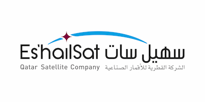 Es’hailSat Qatar Satellite Company logo