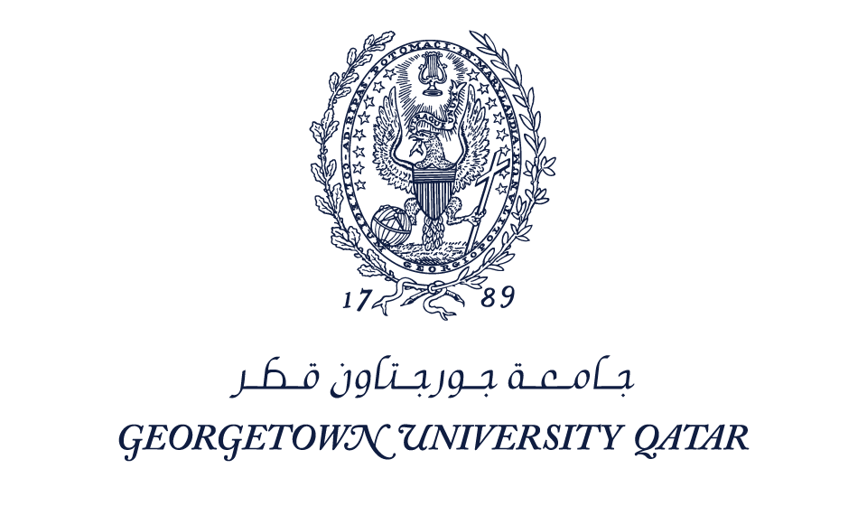 Georgetown University in Qatar logo