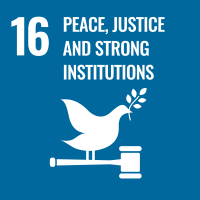 Sustainable Development Goal: Peace, Justice and Strong Institutions