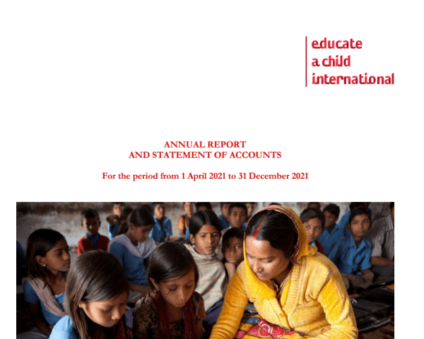 EACI Annual Report 1/04 to 31/12 2021